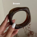 Acrylic Bracelet Exaggerated Ins Style Irregular Translucent - Norellé
