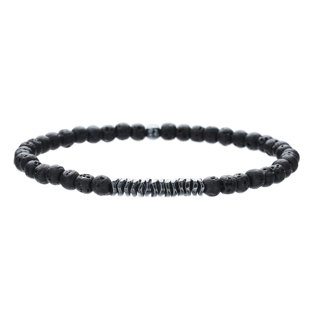 Simple Turquoise Wooden Bead Bracelet - Norellé