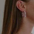 Lavender Purple Ball Clavicle Chain Women - Norellé