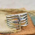 Women's Vintage Cross Love Ring - Norellé