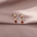High-grade Pearl Vintage Tassel Earrings - Norellé