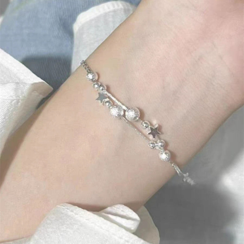 Design Double Circles Star Bracelet Female Fashion - Norellé