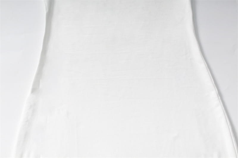 Solid Color French Style Off-shoulder Tube Top Long Sleeve Dress