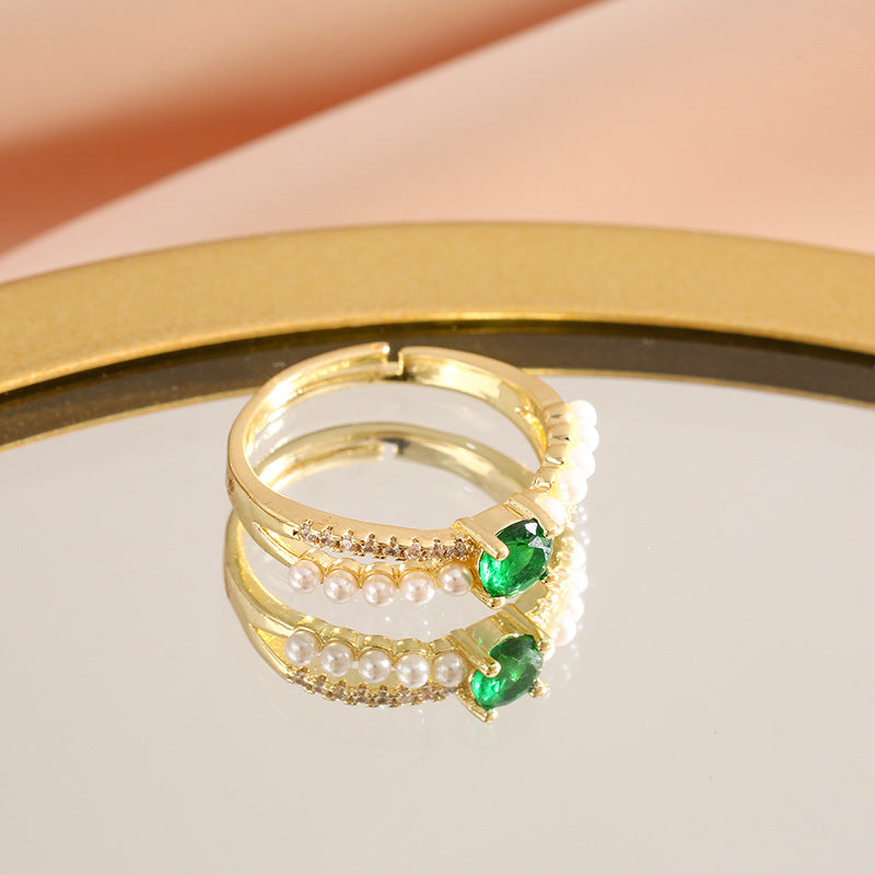 Cool Style Mild Luxury Retro Personality Ring - Norellé