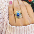 Oval Fashion Simple Personalized Stone Ring - Norellé