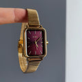 Retro Ankela Red Series Chain Watch Women - Norellé