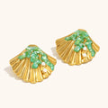 Fashion Personality Shell Stud Earrings For Women - Norellé