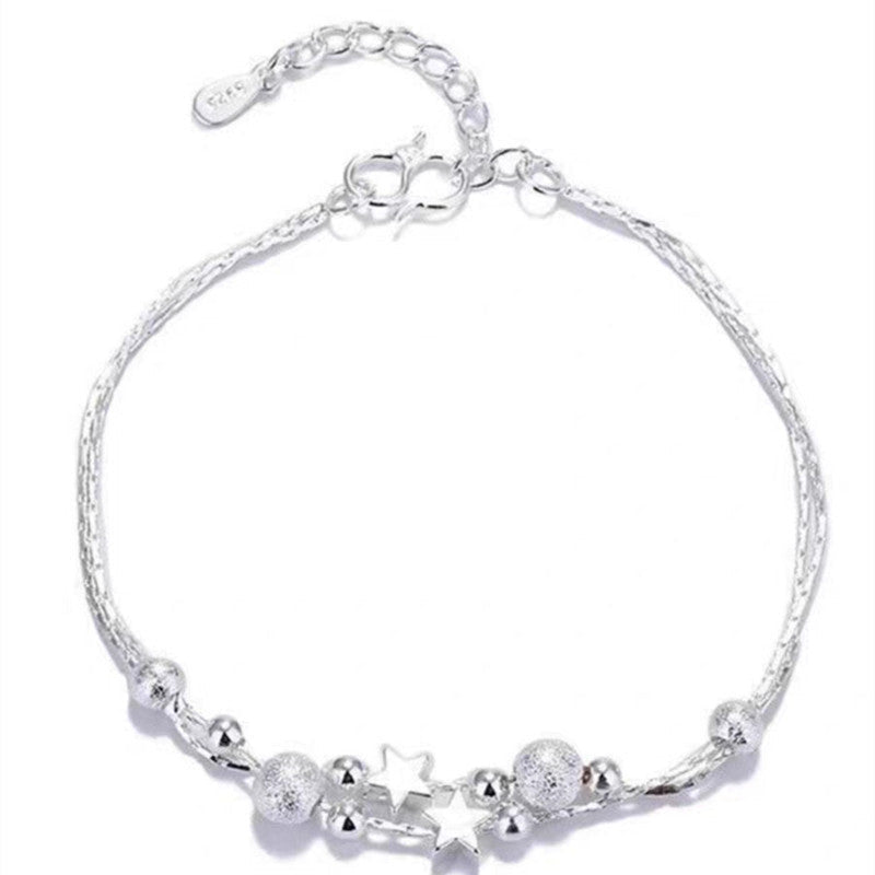 Design Double Circles Star Bracelet Female Fashion - Norellé