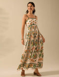 Printing Slip Dress Vacation Style Women's Clothing - Norellé