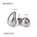 Simple 18K Gold Plated Women's Fashion Teardrop Water Drop Earrings - Norellé