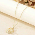 Pearl Shell Starfish Conch Pendant Necklace - Norellé