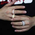 Square Zircon Ring European And American Fashion - Norellé