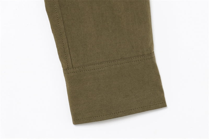 Pocket Decoration Short Shirt Leisure Skirt