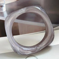 Acrylic Bracelet Exaggerated Ins Style Irregular Translucent - Norellé