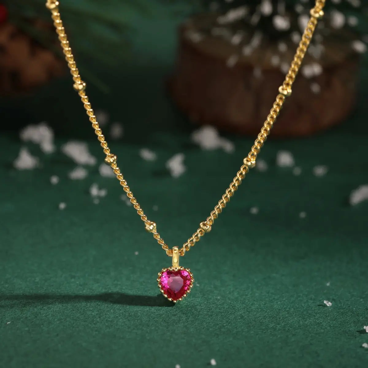 S925 Sterling Silver Necklace Women’s Advanced Oval Water Foam 8A Heart-shaped Zircon Flower Horse Eye Clavicle Chain