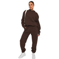 Hooded Long Sleeve Sweater Women's Clothing Fashion Casual Trousers Suit - Norellé