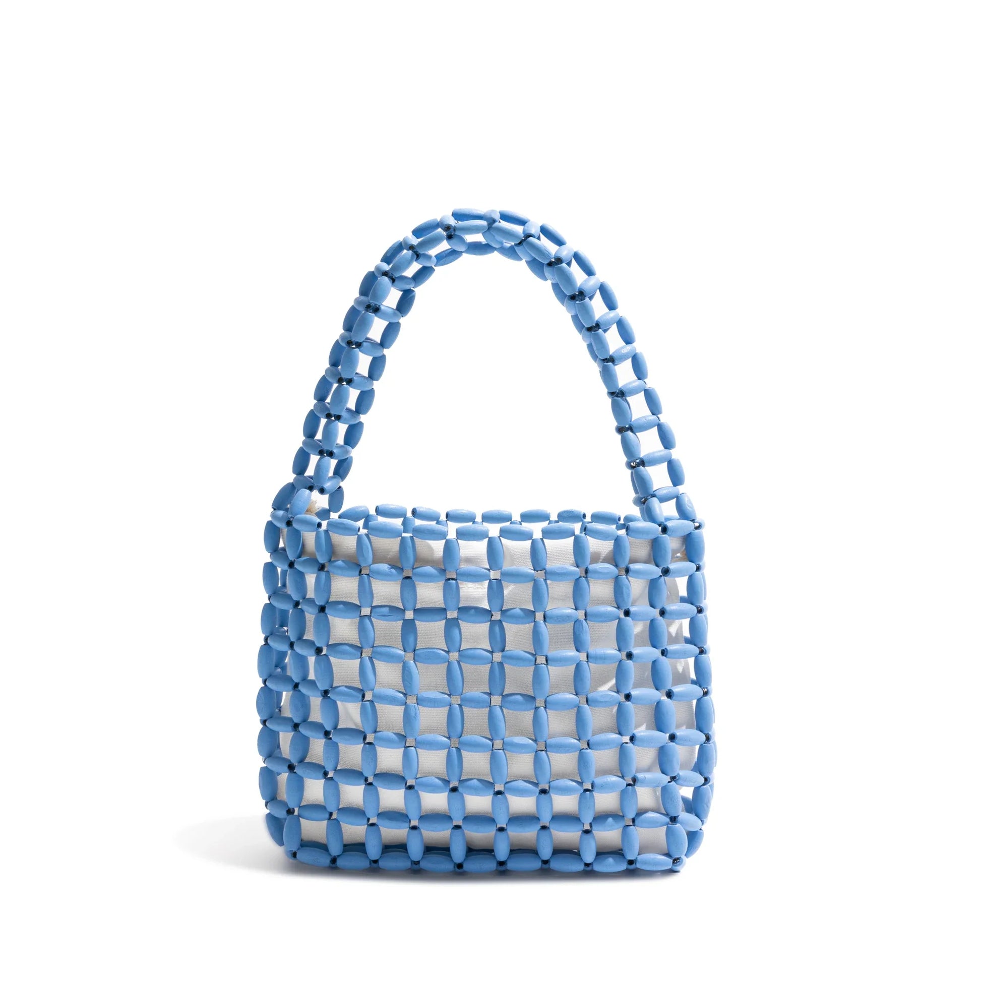 Beaded Weave Handmade Tote Handbags - S 1