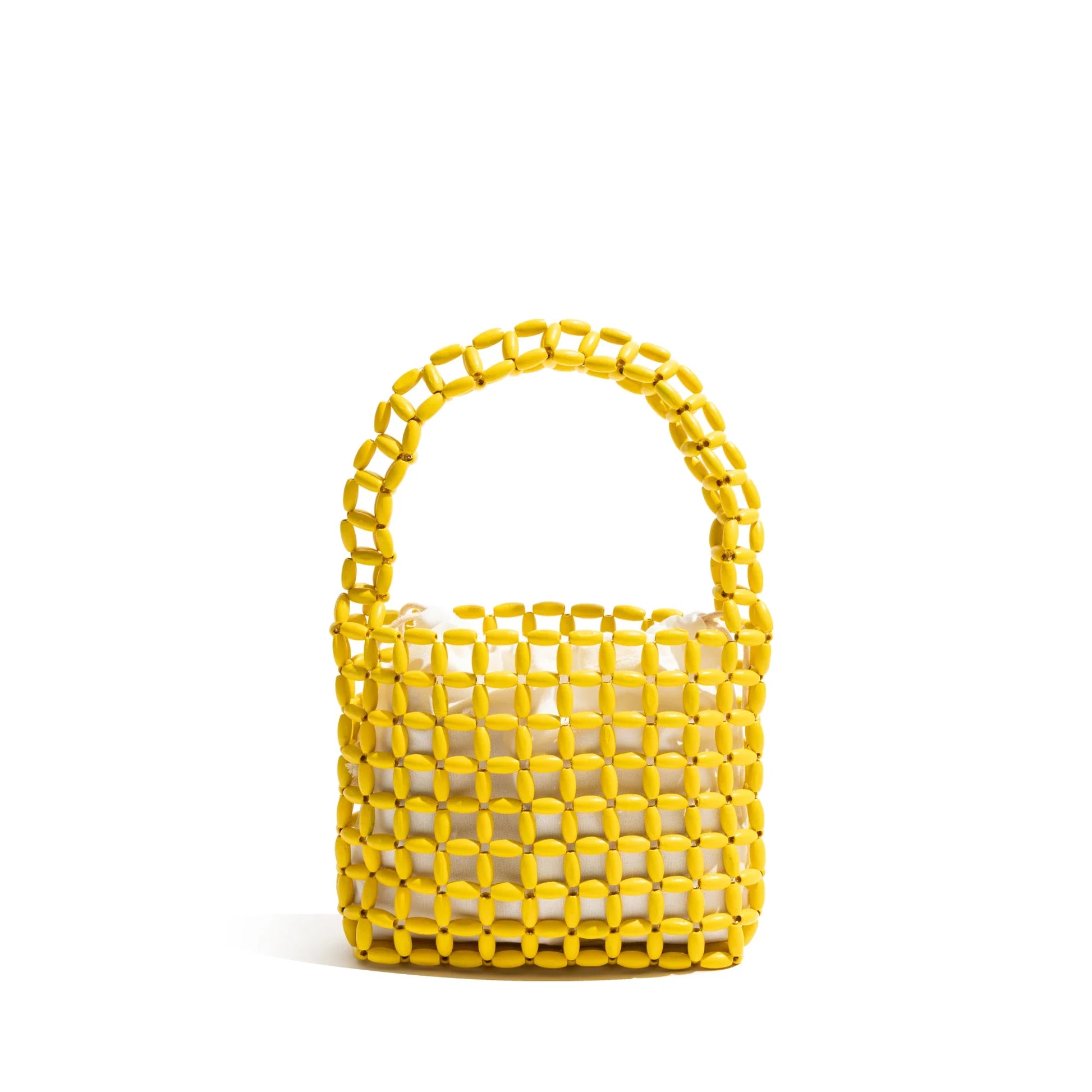 Beaded Weave Handmade Tote Handbags - S 3