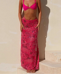 Beading Sequined Long Skirt Women