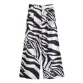 Zebra Pattern Blended Vest Casual Pants - Norellé