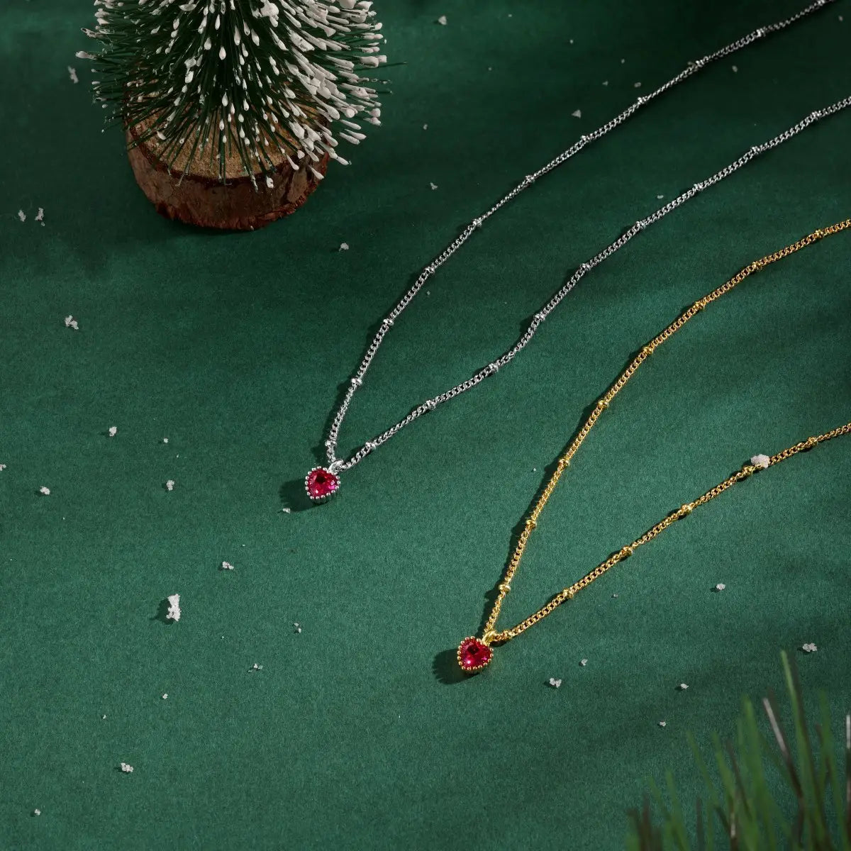 S925 Sterling Silver Necklace Women’s Advanced Oval Water Foam 8A Heart-shaped Zircon Flower Horse Eye Clavicle Chain