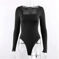 Bodysuit Long Sleeve Women - M / black - Other