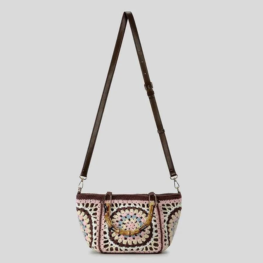 Bohemian Hollow Crochet Women Handbag