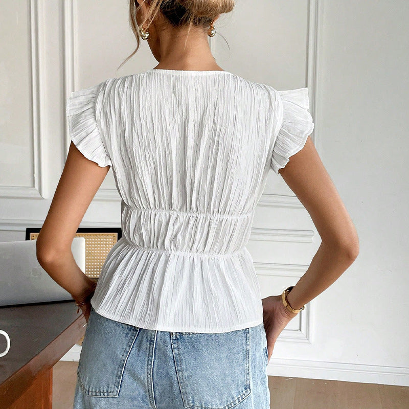 Bow Cardigan Shirt Women - Other