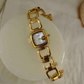 Bracelet Watch Women’s Fashion Simple Retro - Gold Single - electronic accessories