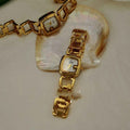 Bracelet Watch Women’s Fashion Simple Retro - Gold Single - electronic accessories