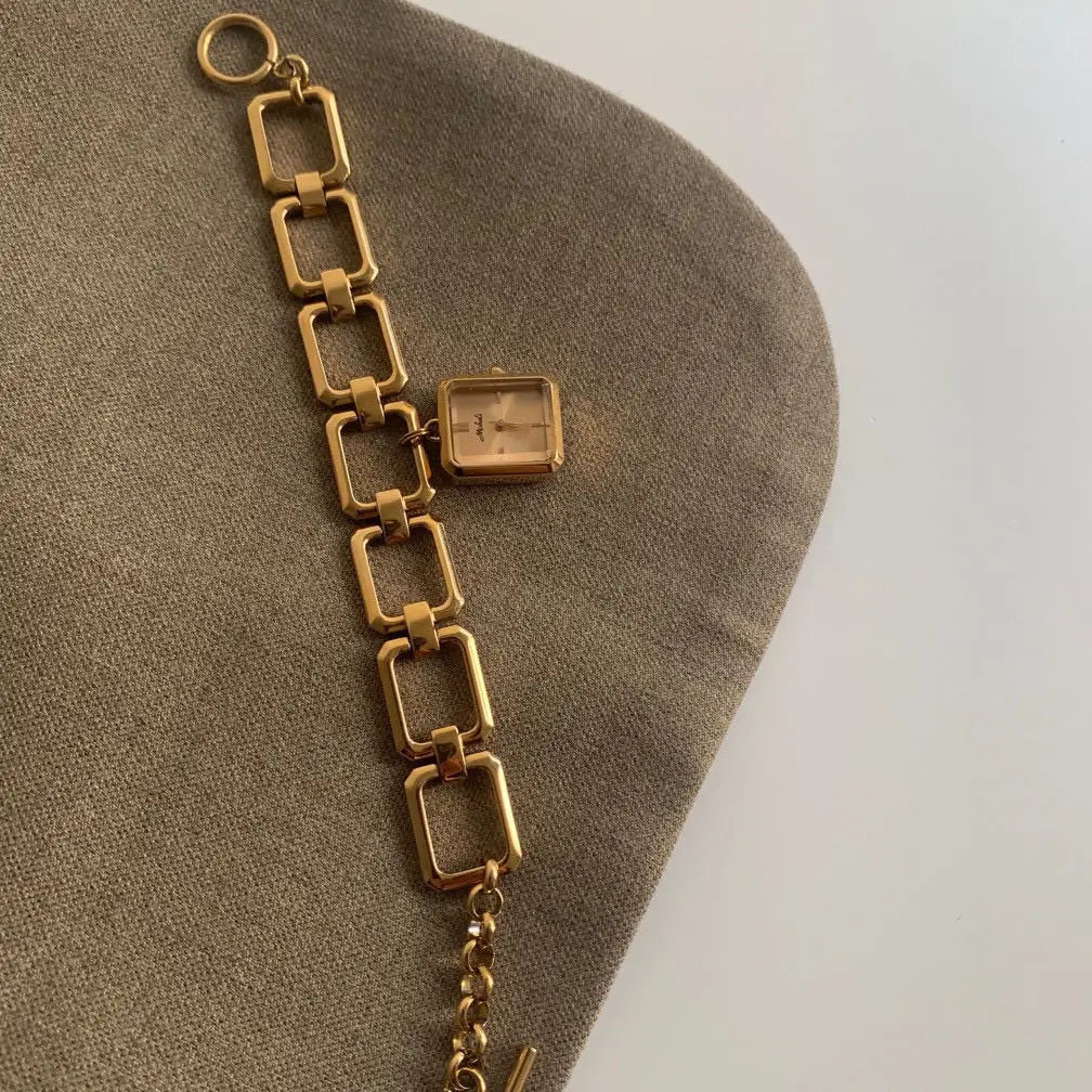 Bracelet Women’s Watch Retro Quartz - Brown