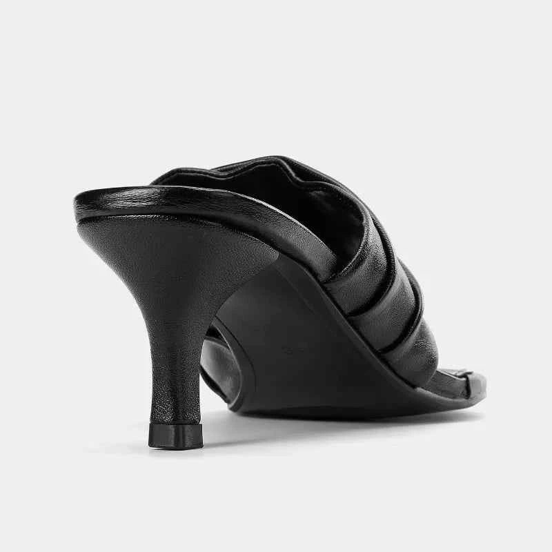 Brand Clip Toe Soft Suede High Heels Women Shoes