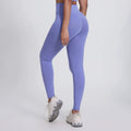 Bright Yoga Pants Outer Wear Nude Feel Hip Lifting - 5038 Night Purple / 10 XL - Other