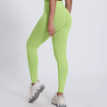 Bright Yoga Pants Outer Wear Nude Feel Hip Lifting - 5038 Sharp Green / 10 XL - Other