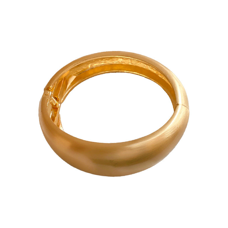 Brushed Adjustable Opening Bracelet - electronic accessories