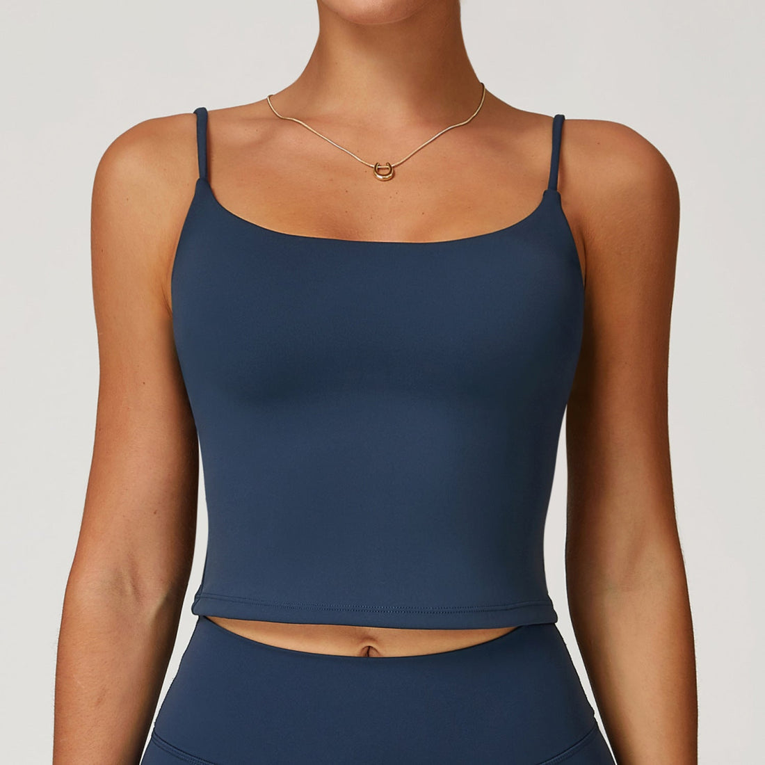 Brushed Yoga Vest Hollow Beauty Back Double-shoulder Strap Ladies - Other