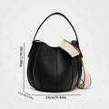 Bucket Bag Shoulder Handbags Wallet with Removable Pocket