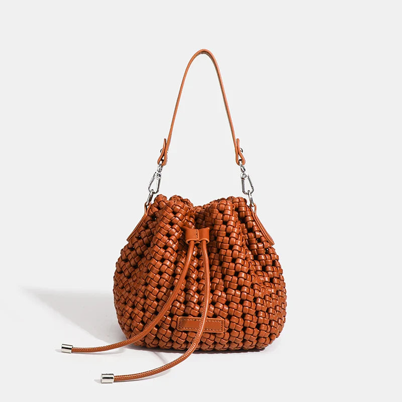 Bucket Bags With Leather Handles Large Cross Bag