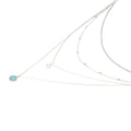 Turquoise Elephant Beaded Multi-layer Necklace - Norellé