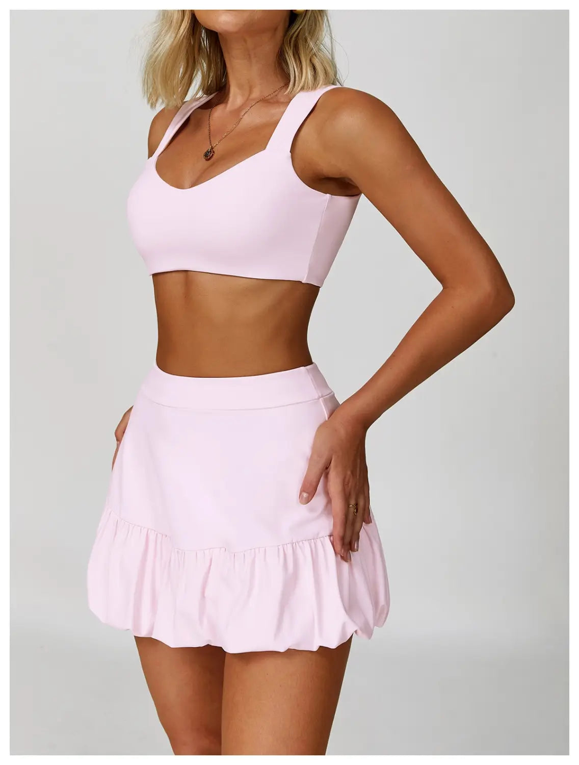 Two-piece Skirts Quick-drying Breathable Safety Tennis Skirt