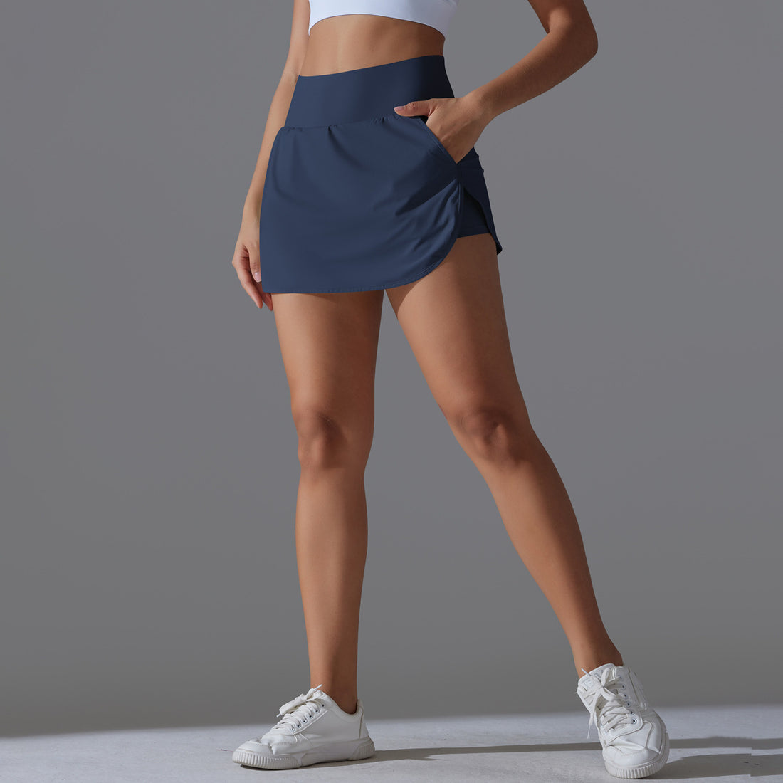 Women's Back Waist Pocket Sports Yoga Skirt - Norellé