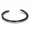 Twisted Ring Square Twisted Stainless Steel Bracelet - Norellé