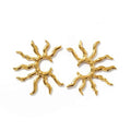 Colorfast Ornament High-grade Fashion Special-interest Simple Starfish Conch Sun Earrings - Norellé