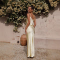 Style Women's Backless Suspender Fishtail Skirt - Norellé
