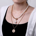 Popular Retro Simple Double-layer Pearl - Norellé