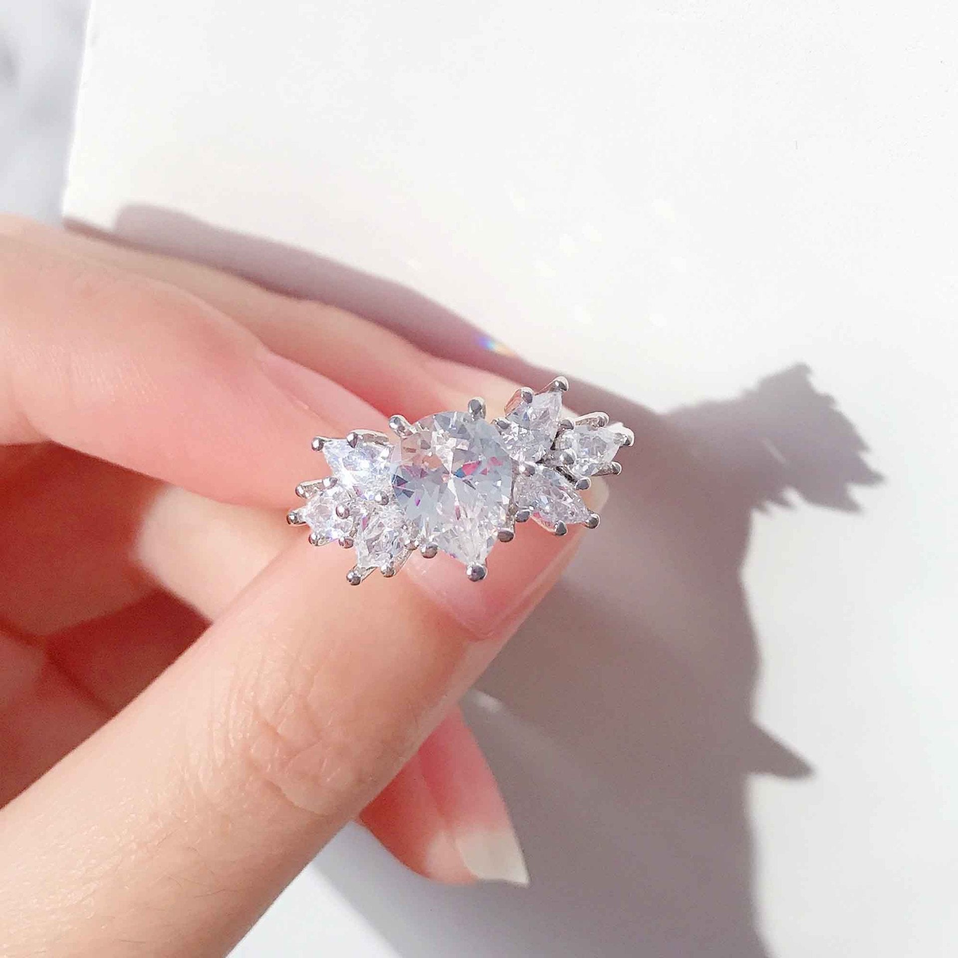 Trendy Cool Special-interest Design Sterling Silver Fashion Ring - Norellé