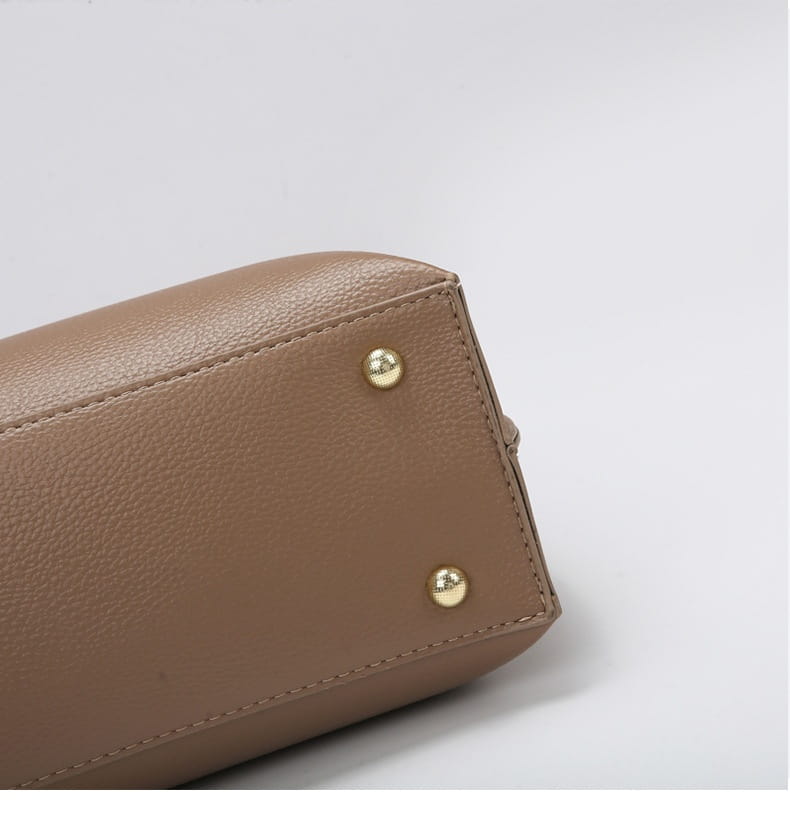 Tote Bag Large Capacity Multi-compartment Soft Surface Messenger