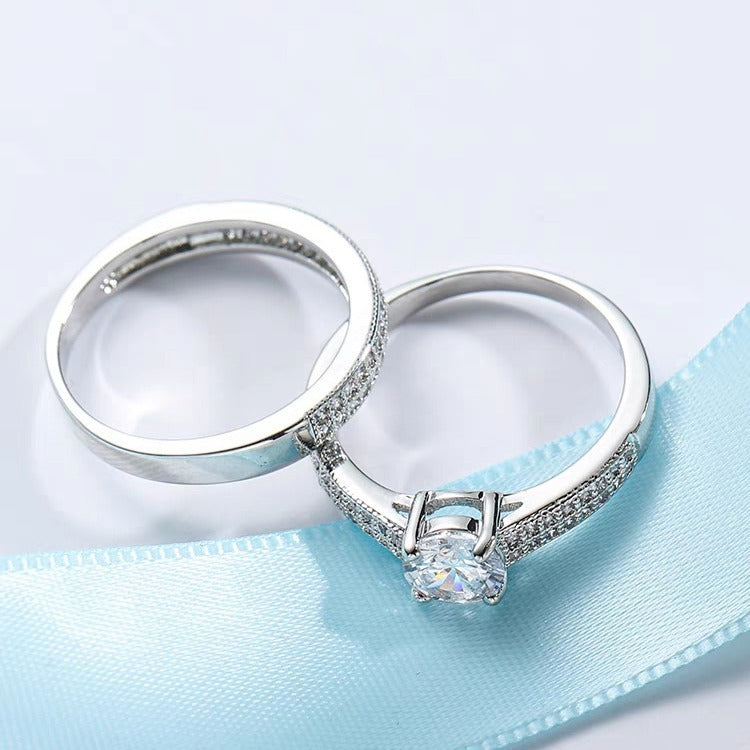 Women's Full-Diamond Stacked Ring - Norellé