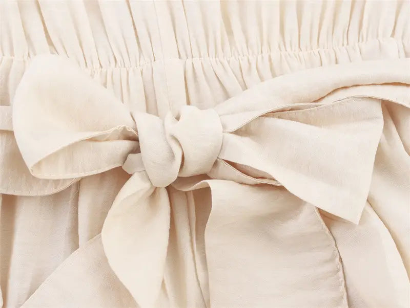 Elegant Slim-fit Wrinkle Effect Long Sleeve V-neck Dress