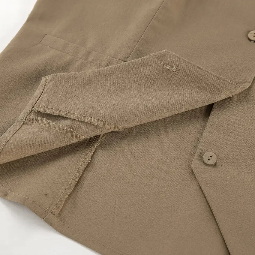 Fashion Sleeveless Vest Top Short Skirt Two-piece Set